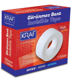 Kraf Görünmez Bant (Aydınger Bandı) 19 mm. x 33 mt. - 2