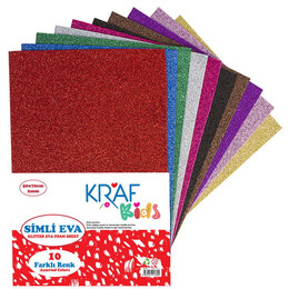 Kraf Kids Simli Eva 50x70 cm. 10 Renk - 1