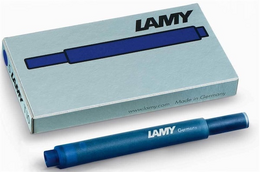 Lamy T10 Dolma Kalem Kartuşu 5'li Kutu MAVİ-SİYAH - 1