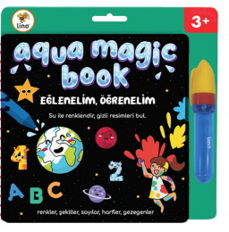 Lino Aqua Magic Book Sihirli Boyama Kitabı EĞLENELİM, ÖĞRENELİM - 1