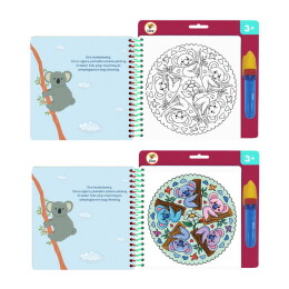 Lino Aqua Magic Book Sihirli Boyama Kitabı MANDALA - 3