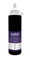 Lukas Studio Su Bazlı Linol Baskı Boyası 250 ml. Siyah - 1