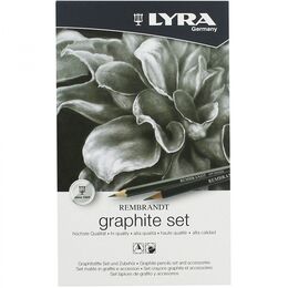 Lyra Rembrandt Graphite Set Karakalem Eskiz Çizim Seti 11'li - 1