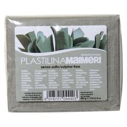 Maimeri Plastilin Model Hamuru 500 gr. GRİ - 1