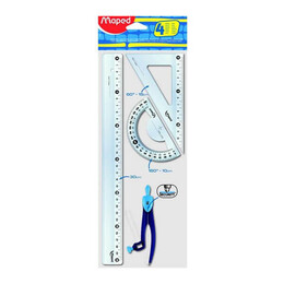 Maped Start Pergelli Maxi Çizim Seti 30 Cm. 4'Lü (899218) - 1