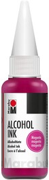 Marabu Alcohol Ink Alkol Bazlı Mürekkep 20 ml. Magenta - 1