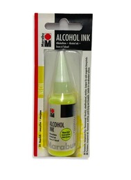 Marabu Alcohol Ink Alkol Bazlı Mürekkep 20 ml. Neon Yellow - 1