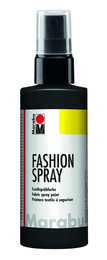 Marabu Fashion Sprey Kumaş Boyası 100 ml. SİYAH - 1