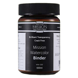 Mission Watercolor Binder Sulu Boya Bağlayıcı 500 ml. - 1