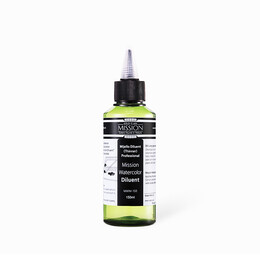 Mission Watercolor Diluent Sulu Boya Seyreltici ve İnceltici 150 ml. - 1