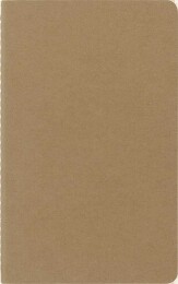 Moleskine Chaier 3'lü Günlük Defter Çizgisiz L Boy 13x21 cm. 80 Sayfa Kraft - 6