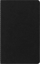 Moleskine Chaier 3'lü Günlük Defter Çizgisiz L Boy 13x21 cm. 80 Sayfa Siyah - 7