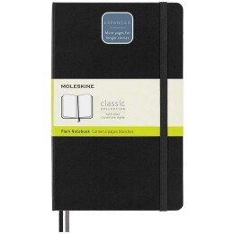 Moleskine LG Sert Kapak Çizgisiz Defter L Boy 13x21 cm. 400 Sayfa Siyah - 1