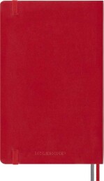 Moleskine LG Yumuşak Kapak Çizgili Defter L Boy 13x21 cm. 400 Sayfa Scarlet Kırmızı - 2