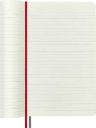 Moleskine LG Yumuşak Kapak Çizgili Defter L Boy 13x21 cm. 400 Sayfa Scarlet Kırmızı - 4