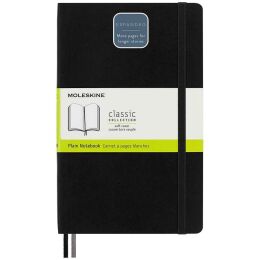 Moleskine LG Yumuşak Kapak Çizgisiz Defter L Boy 13x21 cm. 400 Sayfa Siyah - 1