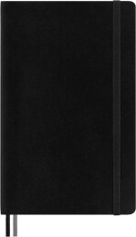 Moleskine LG Yumuşak Kapak Çizgisiz Defter L Boy 13x21 cm. 400 Sayfa Siyah - 6