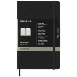 Moleskine Pro Notebook Sert Kapak Defter L Boy 13x21 cm. 240 Sayfa Siyah - 1