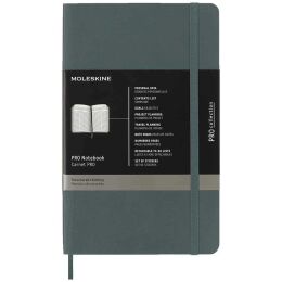 Moleskine Pro Notebook Yumuşak Kapak Defter L Boy 13x21 cm. 192 Sayfa Orman Yeşili - 1