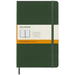 Moleskine Sert Kapak Çizgili Defter L Boy 13x21 cm. 192 Sayfa Mersin Yeşili - 1