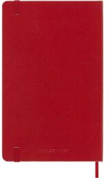 Moleskine Sert Kapak Çizgili Defter L Boy 13x21 cm. 240 Sayfa Scarlet Kırmızı - 2