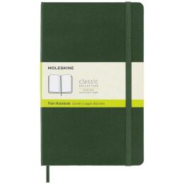 Moleskine Sert Kapak Çizgisiz Defter L Boy 13x21 cm. 192 Sayfa Mersin Yeşili - 1