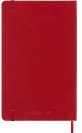 Moleskine Sert Kapak Çizgisiz Defter L Boy 13x21 cm. 240 Sayfa Scarlet Kırmızı - 2