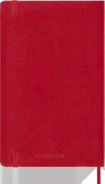 Moleskine Yumuşak Kapak Çizgili Defter L Boy 13x21 cm. 192 Sayfa Scarlet Kırmızı - 2