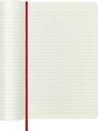 Moleskine Yumuşak Kapak Çizgili Defter L Boy 13x21 cm. 192 Sayfa Scarlet Kırmızı - 4