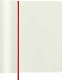 Moleskine Yumuşak Kapak Çizgisiz Defter L Boy 13x21 cm. 192 Sayfa Scarlet Kırmızı - 4