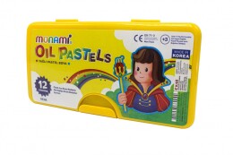 Monami Çantalı Pastel Boya 12 Renk - 1