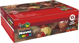 Nova Color Guaj Boya Seti 12 Renk x 25 ml. Şişe - 1