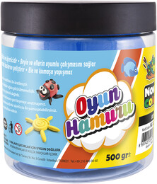 Nova Color Oyun Hamuru Tek Renk Kova 500 gr. Mavi - 1