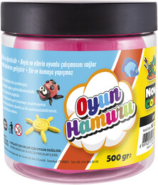 Nova Color Oyun Hamuru Tek Renk Kova 500 gr. Pembe - 1