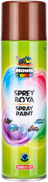 Nova Color Sprey Boya 200 ml. METALİK BAKIR - 1