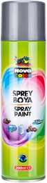 Nova Color Sprey Boya 200 ml. METALİK GÜMÜŞ - 1