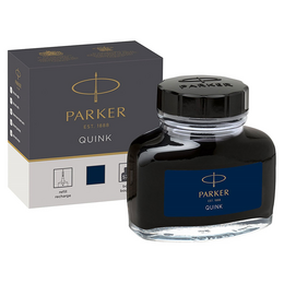 Parker Quink Dolma Kalem Mürekkebi 57 ml. MAVİ-SİYAH - 1