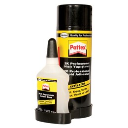 Pattex 2K Aktivatör Hızlı Sprey Yapıştırıcı 200 ml. + 50 ml. - 1