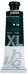 Pebeo Huile Fine XL Yağlı Boya 37 ml. 18 Phthalocyanine Emerald - 1