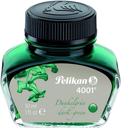 Pelikan 4001 Dolma Kalem Mürekkebi 30 ml. YEŞİL - 1