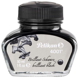 Pelikan 4001 Dolma Kalem Mürekkebi 30 ml. SİYAH - 1