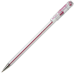 Pentel BK77 Yağ Bazlı Roller Tükenmez Kalem PEMBE - 1