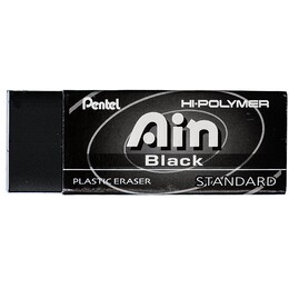 Pentel Hi-Polymer Ain BLACK Silgi Büyük Boy - 1