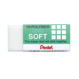 Pentel Hi-Polymer SOFT Silgi Küçük Boy - 1