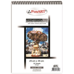 Ponart Drawing & Painting Resim Defteri 25x35 200 Gr. 20 Yp. (PHM-20-141) - 1