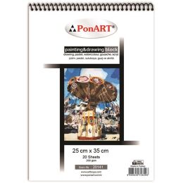 Ponart Drawing & Painting Resim Defteri 25x35 200 Gr. 20 Yp. (PHM-20-141) - 1