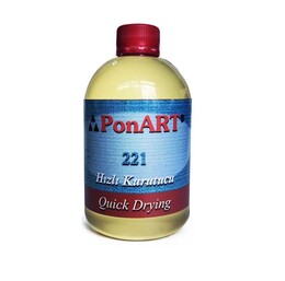 Ponart Quick Drying Medium Hızlı Kurutucu Medyum 500 ml. - 1