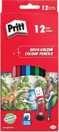 Pritt Kuru Boya 12 Renk Tam Boy - 1