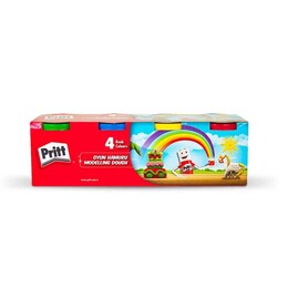 Pritt Oyun Hamuru 4 Renk x 100 gr. - 1