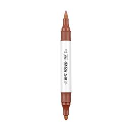 Rich Art-X Acrylic Duo Marker Çift Uçlu Su Bazlı Boyama Markörü No:65 Mocha Kahve - 1